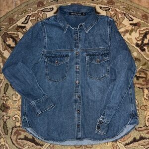 Calvin Klein Jeans Dark Blue Denim Shirt